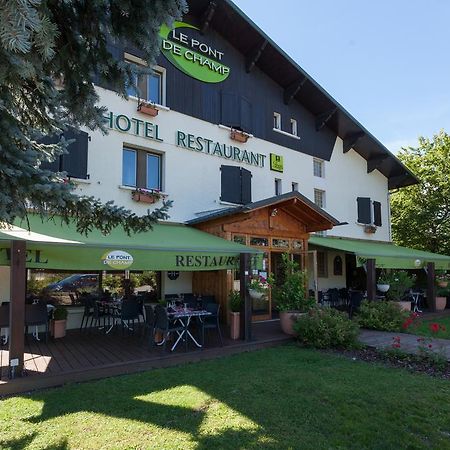 Hotel Logis Le Pont De Champ Beaucroissant Exterior foto