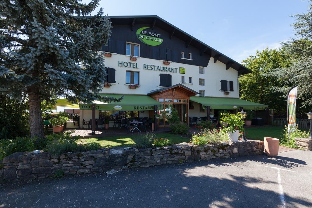 Hotel Logis Le Pont De Champ Beaucroissant Exterior foto